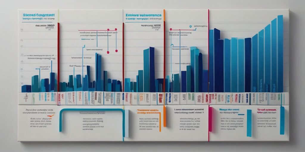 Un graphique montrant l'évolution du salaire en fonction de l'expérience, avec une courbe ascendante.